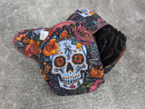 Skull faux embroidery (BSFT Hybrid cloth diapers)