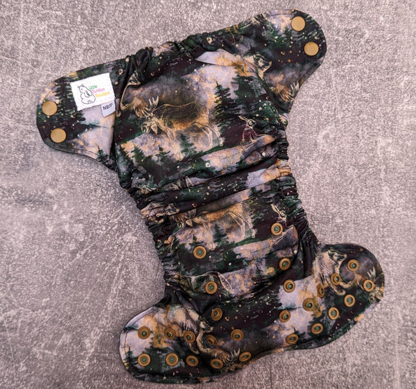 Pine Animals (LBB Ai3 cloth diapers)