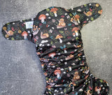 Snails & Mushies LBB Ai3 & V2 cloth diaper - PUL - Athletic wicking Jersey awj - handmade diaper - Pocket AiO cloth diaper