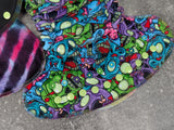 Zombies (Squish Hybrid Fitteds - cloth diapers - Velour inners - bamboo hemp fleece soakers - Windpro Hybrid )