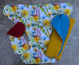 Dandelions - Cotton FT Contour & Trifold cloth diaper