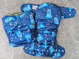 Lightning Bugs - LBB Ai3 & V2 cloth diaper - PUL - Athletic wicking Jersey awj - handmade diaper - Pocket AiO cloth diaper