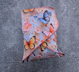 Bright Butterflies - Contour & Trifold cloth diaper