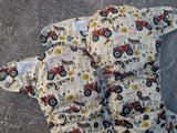 Farm Animals - LBB Ai3 & V2 cloth diaper - PUL - handdye OBV - handmade diaper - Pocket AiO cloth diaper