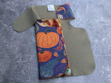 Squash - cotton Euroknit Preflat & Trifold cloth diaper