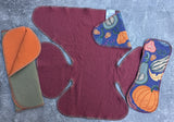 Squash - cotton Euroknit Contour & Trifold cloth diaper