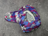 Dragons (pink) Squish Hybrid Fitteds - cloth diapers - Velour inners - bamboo hemp fleece soakers - Windpro Hybrid