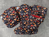 Chickens - LBB Ai3 & V2 cloth diaper - PUL - Athletic wicking Jersey awj - handmade diaper - Pocket AiO cloth diaper