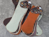 Bronze Scales - Bamboo spandex Hybrid Fitteds - cloth diapers - bamboo hemp fleece soakers - Windpro Hybrids