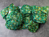 Frogs LBB Ai3 & V2 cloth diaper - PUL - Athletic wicking Jersey awj - handmade diaper - Pocket AiO cloth diaper