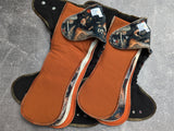 Forest Mushrooms - Squish Hybrid Fitteds - cloth diapers - bamboo hemp fleece soakers - Windpro Hybrids