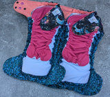 Floral Moons - Snug a Buns LBB Cloth Diaper - extended wear diaper - Heavy wetter - Snug a Bun