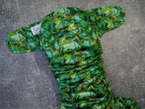 Frogs LBB Ai3 & V2 cloth diaper - PUL - Athletic wicking Jersey awj - handmade diaper - Pocket AiO cloth diaper