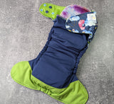Balloons & Sparrows LBB Ai3 & V2 cloth diaper - PUL - Athletic wicking Jersey awj - handmade diaper - Pocket AiO cloth diaper