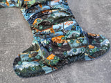 National Parks - LBB Ai3 & V2 cloth diaper - PUL - handdye OBV - handmade diaper - Pocket AiO cloth diaper