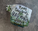 Tiny Seeds (Flex & Flawless Fit Ai3 & V2 cloth diaper - PUL diaper - handdyed OBV - handmade diaper - Pocket AiO cloth diaper)