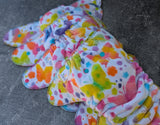 Butterfly handdyed OBV Hybrid Fitteds - cloth diapers - Velour inners - bamboo hemp fleece soakers - Windpro Hybrid