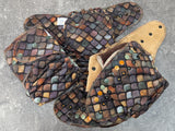 Bronze Scales - Bamboo spandex Hybrid Fitteds - cloth diapers - bamboo hemp fleece soakers - Windpro Hybrids