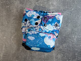 Glacier (LBB Ai3 & V2 cloth diaper - PUL diaper - Athletic wicking Jersey - handmade diaper - Pocket AiO cloth diaper)