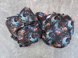 Floral Moons - Snug a Buns LBB Cloth Diaper - extended wear diaper - Heavy wetter - Snug a Bun