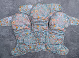 Flower Garden - LBB Ai3 & V2 cloth diaper - PUL - Athletic wicking Jersey awj - handmade diaper - Pocket AiO cloth diaper