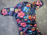 Stained Glass Floral LBB Ai3 & V2 cloth diaper - PUL - Athletic wicking Jersey awj - handmade diaper - Pocket AiO cloth diaper