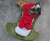 Mushrooms & Daisies - Snug a Buns LBB Cloth Diaper - extended wear diaper - Heavy wetter - Snug a Bun