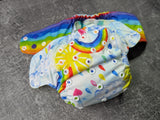 After The Storm Flex & Flawless Fit Ai3 & V2 cloth diaper - PUL diaper - handdyed OBV - handmade diaper - Pocket AiO cloth diaper