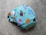What Do You See - LBB Ai3 & V2 cloth diaper - PUL - Athletic wicking Jersey awj - handmade diaper - Pocket AiO cloth diaper