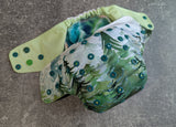 Tiny Seeds (Flex & Flawless Fit Ai3 & V2 cloth diaper - PUL diaper - handdyed OBV - handmade diaper - Pocket AiO cloth diaper)