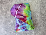 Rainbow Wave handdyed bamboo fleece (Contour & Trifold cloth diaper)