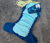 Twinkle Twinkle (Flex & Flawless Fit Ai3 & V2 cloth diaper - PUL diaper - Athletic wicking Jersey - handmade diaper - Pocket AiO cloth diaper)