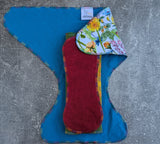Dandelions - Cotton FT Contour & Trifold cloth diaper