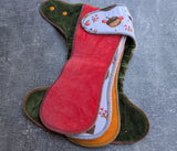 Hedgehog - Cotton French terry Hybrid Fitteds - cloth diapers - bamboo hemp fleece soakers - Windpro Hybrids