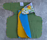 Dandelions - Cotton FT Preflat & Trifold cloth diaper