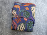 Squash - cotton Euroknit Preflat & Trifold cloth diaper
