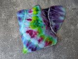 Rainbow Wave handdyed bamboo fleece (Contour & Trifold cloth diaper)