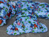 Happy RAWR! (LBB Ai3 & V2 cloth diaper - PUL diaper - Athletic wicking Jersey - handmade diaper - Pocket AiO cloth diaper)