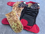 Raven Woods - LBB Ai3 & V2 cloth diaper - PUL - Athletic wicking Jersey awj - handmade diaper - Pocket AiO cloth diaper