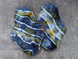 Handdyed - cloth pads