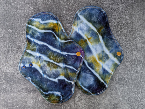 Handdyed - cloth pads