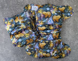 Honey Bears (Dark) - LBB Ai3 & V2 cloth diaper - PUL - Athletic wicking Jersey awj - handmade diaper - Pocket AiO cloth diaper