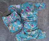 Sweet Summer Floral (LBB Ai3 & V2 cloth diaper - PUL diaper - Athletic wicking Jersey - handmade diaper - Pocket AiO cloth diaper)