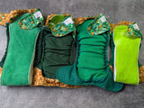 Frogs LBB Ai3 & V2 cloth diaper - PUL - Athletic wicking Jersey awj - handmade diaper - Pocket AiO cloth diaper