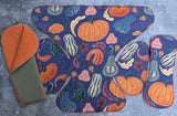 Squash - cotton Euroknit Contour & Trifold cloth diaper