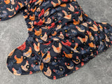 Chickens - LBB Ai3 & V2 cloth diaper - PUL - Athletic wicking Jersey awj - handmade diaper - Pocket AiO cloth diaper