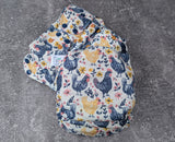Spring Chickens - LBB Ai3 & V2 cloth diaper - PUL - Athletic wicking Jersey awj - handmade diaper - Pocket AiO cloth diaper