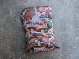 Mushroom Forest - cotton french terry Contour & Trifold cloth diaper
