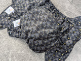Black Scales - LBB Ai3 & V2 cloth diaper - PUL - Athletic wicking Jersey awj - handmade diaper - Pocket AiO cloth diaper