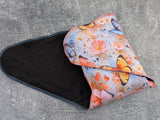 Bright Butterflies - Contour & Trifold cloth diaper